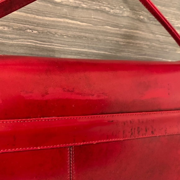 La Scala Vintage Red Purse - Picture 6 of 12